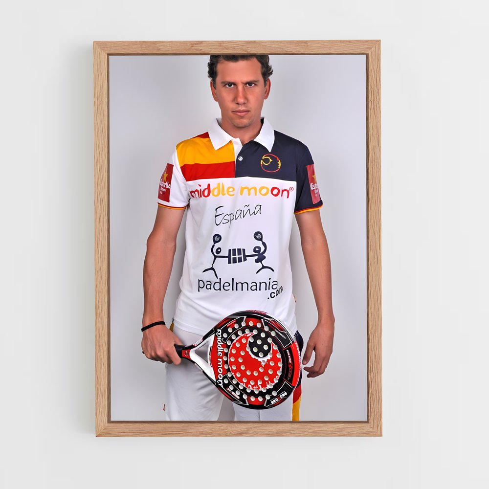 Poster Smash and Serve – affiche Padel (vue 4)